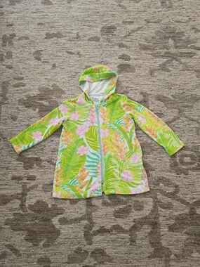 Lilly Pulitzer Girls Swimsuit Cover Up Size 4T Beach Pool Activewear